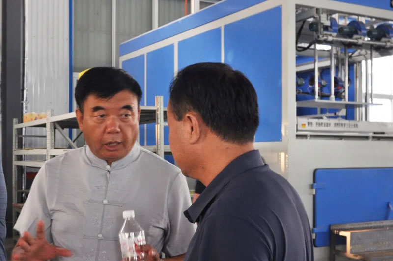 感恩有您，一路同行--熱烈歡迎保定包裝協(xié)會蒞臨信川參觀指導！