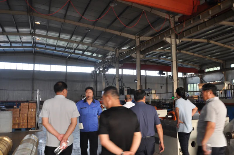 感恩有您，一路同行--熱烈歡迎保定包裝協(xié)會蒞臨信川參觀指導！