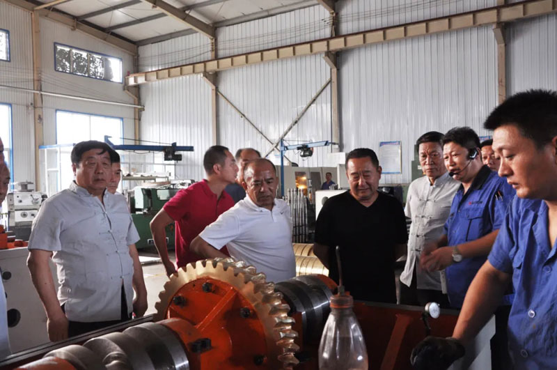 感恩有您，一路同行--熱烈歡迎保定包裝協(xié)會蒞臨信川參觀指導！